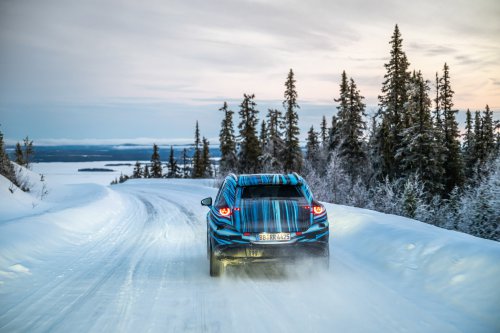 Mercedes-Benz GLC with EQ Technology teased with illuminated front grille – brand’s new design direction