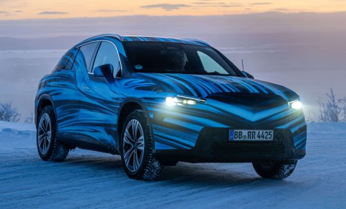 Mercedes-Benz GLC with EQ Technology teased with illuminated front grille – brand’s new design direction
