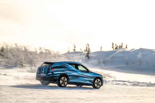 Mercedes-Benz, Mercedes-Benz GLC, Mercedes-Benz GLC with EQ Technology teased with illuminated front grille – brand’s new design direction