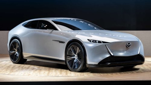 Mazda, PHEV, Mazda Vision X-Coupe – rotary PHEV with Mazda 3 styling, 510 PS, 160 km EV range, 800 km total