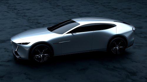 Mazda Vision X-Coupe – rotary PHEV with Mazda 3 styling, 510 PS, 160 km EV range, 800 km total