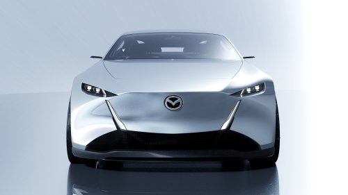 Mazda Vision X-Coupe – rotary PHEV with Mazda 3 styling, 510 PS, 160 km EV range, 800 km total