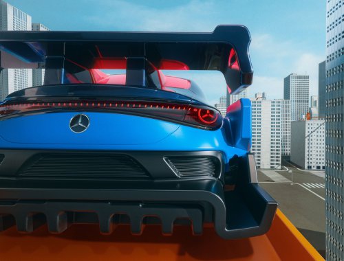 2025 Mercedes-Benz CLA EV turned into life-sized Hot Wheels car – 1:64 version of C178 on sale spring 2026