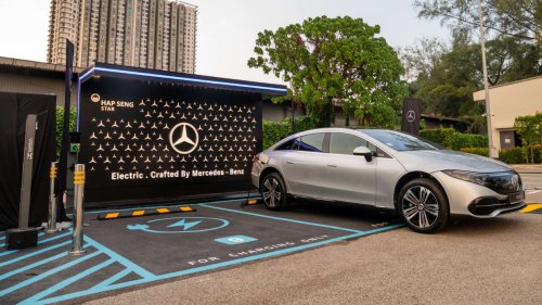 Mercedes-Benz, Mercedes-Benz Malaysia, DC Handal unveil Hap Seng Star-branded 22 kW AC chargers at Bamboo Hills