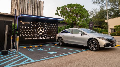 Mercedes-Benz, Mercedes-Benz Malaysia, DC Handal unveil Hap Seng Star-branded 22 kW AC chargers at Bamboo Hills