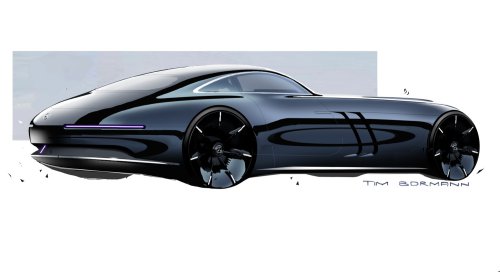 Mercedes-Benz Vision Iconic revealed – luxury coupé concept with massive grille, “hyper-analogue” interior