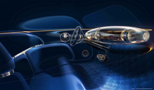 Mercedes-Benz Vision Iconic revealed – luxury coupé concept with massive grille, “hyper-analogue” interior