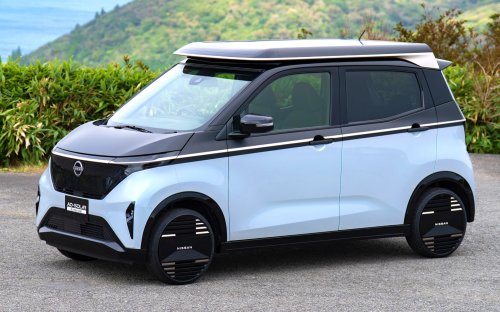 Nissan, Nissan Sakura gets roof-mounted, extendable solar panel – concept provides 3,000 km of range annually