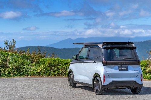 Nissan Sakura gets roof-mounted, extendable solar panel – concept provides 3,000 km of range annually
