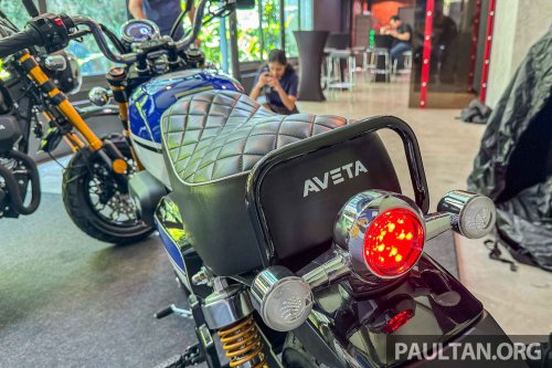 2025 Aveta Marvel 150 “fun bike” in Malaysia, RM7,988