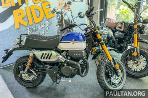 2025 Aveta Marvel 150 “fun bike” in Malaysia, RM7,988