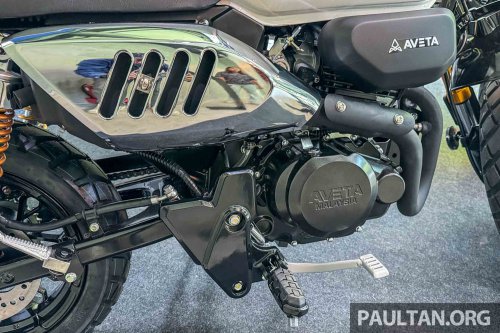2025 Aveta Marvel 150 “fun bike” in Malaysia, RM7,988