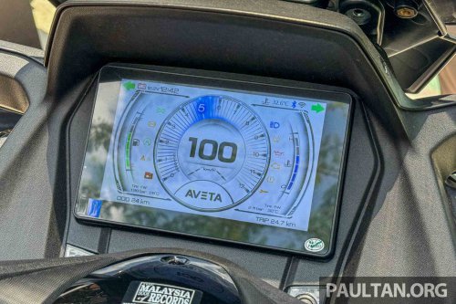 2025 Aveta Nova 250 scooter in Malaysia, RM14,388k