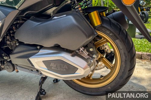 2025 Aveta Nova 250 scooter in Malaysia, RM14,388k