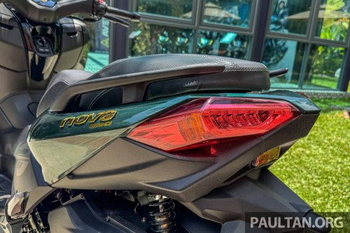 2025 Aveta Nova 250 scooter in Malaysia, RM14,388k