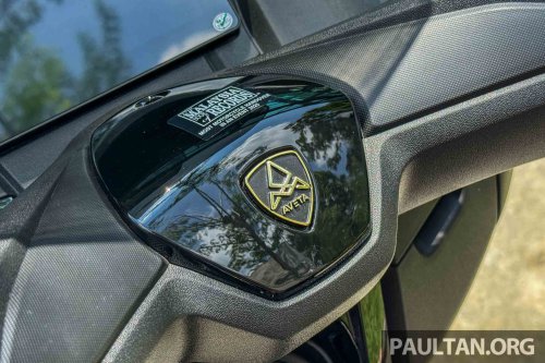 2025 Aveta Nova 250 scooter in Malaysia, RM14,388k