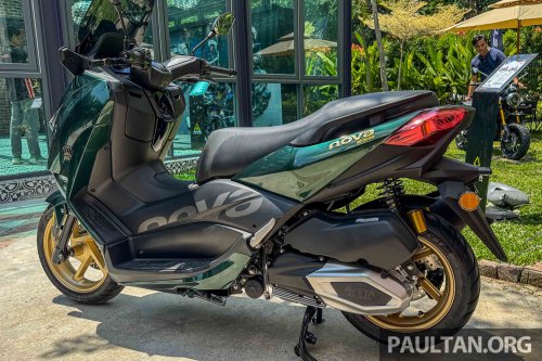 2025 Aveta Nova 250 scooter in Malaysia, RM14,388k