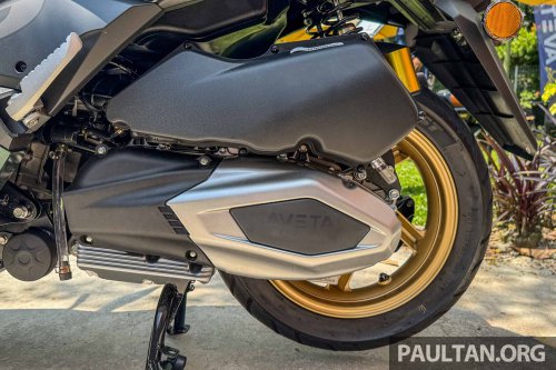 2025 Aveta Nova 250 scooter in Malaysia, RM14,388k
