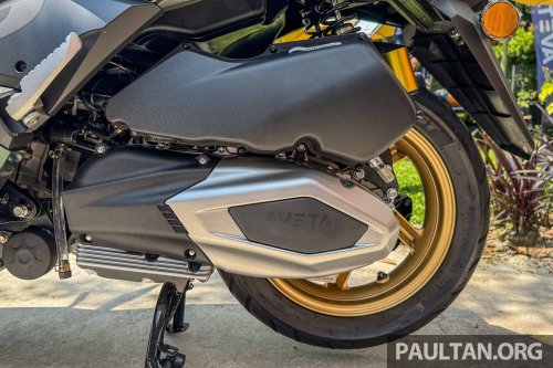 2025 Aveta Nova 250 scooter in Malaysia, RM14,388k
