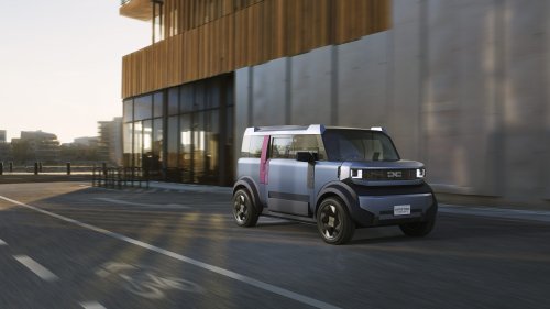 Dacia, Dacia Hipster Concept previews affordable pint-sized boxy EV – just 3 metres long, four seats, front bench