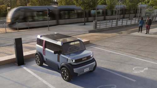 Dacia Hipster Concept previews affordable pint-sized boxy EV – just 3 metres long, four seats, front bench