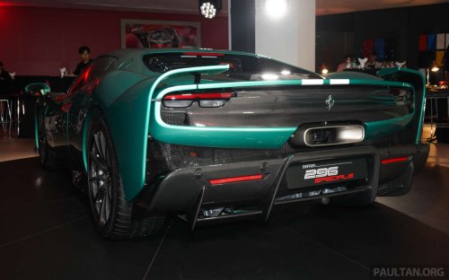 Ferrari, PHEV, Ferrari 296 Speciale launched in Malaysia – 880 PS V6 PHEV; coupe fr RM4.288 mil; convertible RM4.888 mil