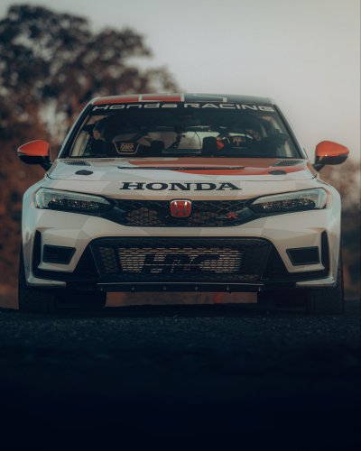 Honda Civic Type R HRC Rally XP – new FL5 rally car to be shown at US GP, piloted by F1’s Liam Lawson