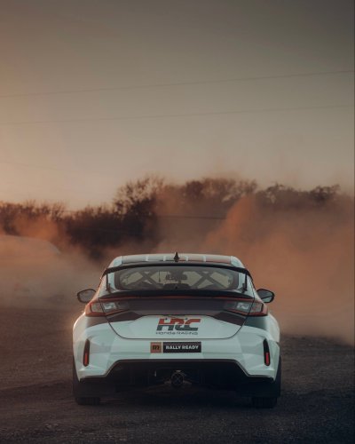 Honda Civic Type R HRC Rally XP – new FL5 rally car to be shown at US GP, piloted by F1’s Liam Lawson