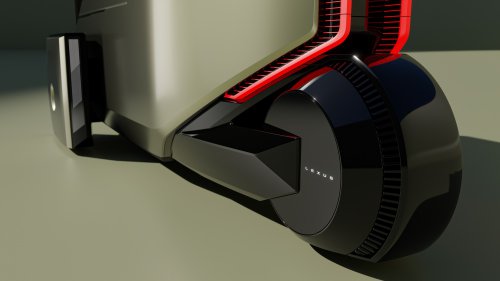 Lexus LS Concept reimagines luxury sedan as 6-wheeled MPV; LS Coupe, Micro Concepts also debut