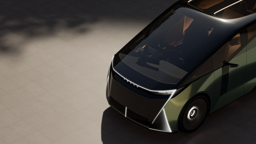 Lexus LS Concept reimagines luxury sedan as 6-wheeled MPV; LS Coupe, Micro Concepts also debut