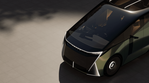 Lexus LS Concept reimagines luxury sedan as 6-wheeled MPV; LS Coupe, Micro Concepts also debut