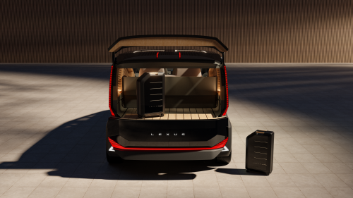 Lexus LS Concept reimagines luxury sedan as 6-wheeled MPV; LS Coupe, Micro Concepts also debut