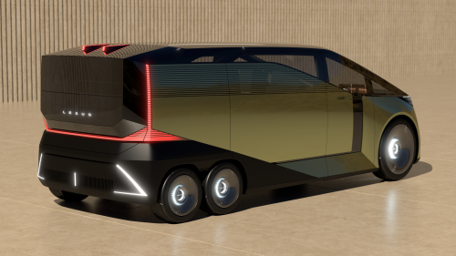 Lexus LS Concept reimagines luxury sedan as 6-wheeled MPV; LS Coupe, Micro Concepts also debut