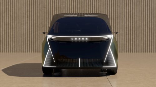 Lexus LS Concept reimagines luxury sedan as 6-wheeled MPV; LS Coupe, Micro Concepts also debut