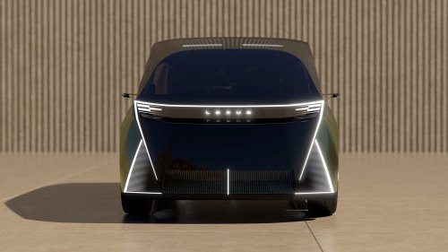 Lexus LS Concept reimagines luxury sedan as 6-wheeled MPV; LS Coupe, Micro Concepts also debut