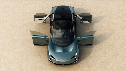 Lexus LS Concept reimagines luxury sedan as 6-wheeled MPV; LS Coupe, Micro Concepts also debut