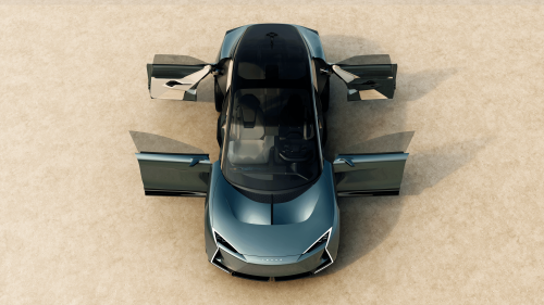 Lexus LS Concept reimagines luxury sedan as 6-wheeled MPV; LS Coupe, Micro Concepts also debut
