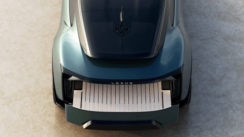 Lexus LS Concept reimagines luxury sedan as 6-wheeled MPV; LS Coupe, Micro Concepts also debut