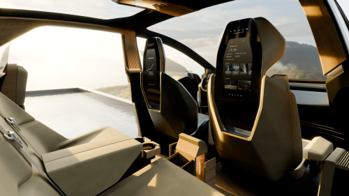 Lexus LS Concept reimagines luxury sedan as 6-wheeled MPV; LS Coupe, Micro Concepts also debut