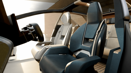 Lexus LS Concept reimagines luxury sedan as 6-wheeled MPV; LS Coupe, Micro Concepts also debut