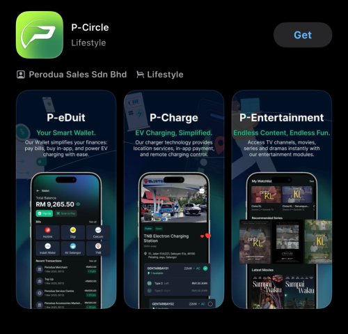 Perodua launches P-Circle super app – P Duit e-wallet for EV chargers, P Charge home camera, smartwatch