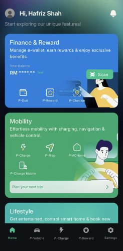 Perodua launches P-Circle super app – P Duit e-wallet for EV chargers, P Charge home camera, smartwatch