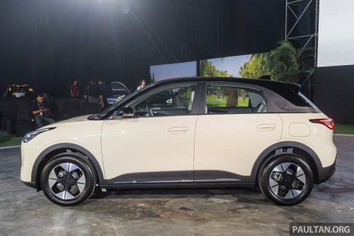 Geely EX2 in Thailand – Proton eMas 5, but with larger battery as standard, power seat, tonneau cover