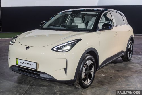 Geely EX2 launching in Thailand late 2025 – first RHD market for Proton eMas 5 twin, 400k sold in China