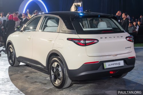 Geely EX2 launching in Thailand late 2025 – first RHD market for Proton eMas 5 twin, 400k sold in China