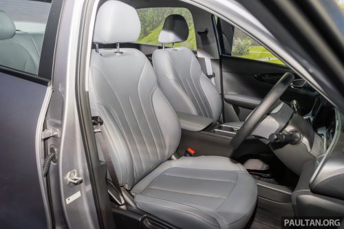 Geely EX2 in Thailand – Proton eMas 5, but with larger battery as standard, power seat, tonneau cover