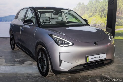 Geely EX2 in Thailand – Proton eMas 5, but with larger battery as standard, power seat, tonneau cover