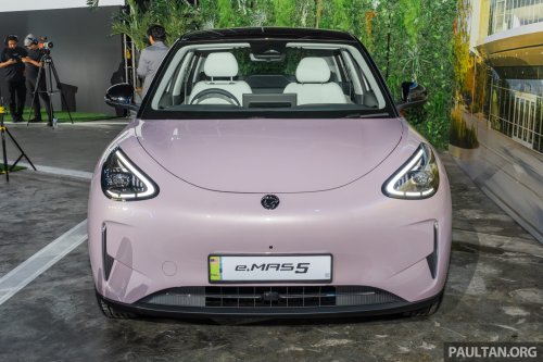 Geely EX2 in Thailand – Proton eMas 5, but with larger battery as standard, power seat, tonneau cover