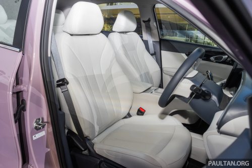 Geely EX2 in Thailand – Proton eMas 5, but with larger battery as standard, power seat, tonneau cover