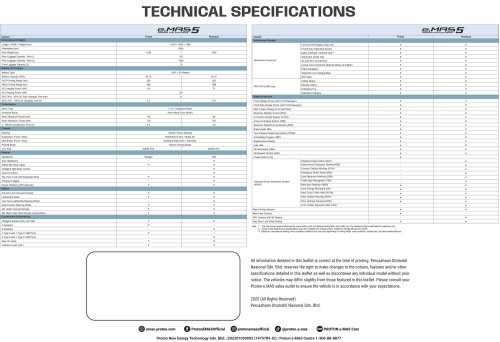 Proton eMas 5 launched – RM57k for Prime with 225 km range, RM70k for Premium with 325 km range